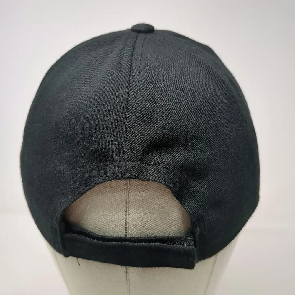 Black Orange IPD Torch Logo Baseball Cap One Size Strapback Hat Embroidered